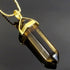Smoky Quartz Gemstone Pendant Necklace